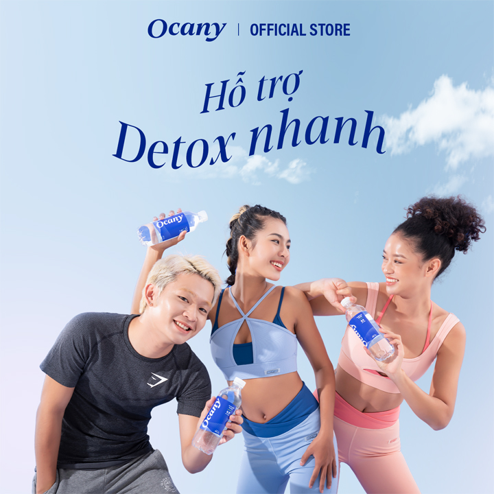 Nước uống ion kiềm Ocany chai 1,5l