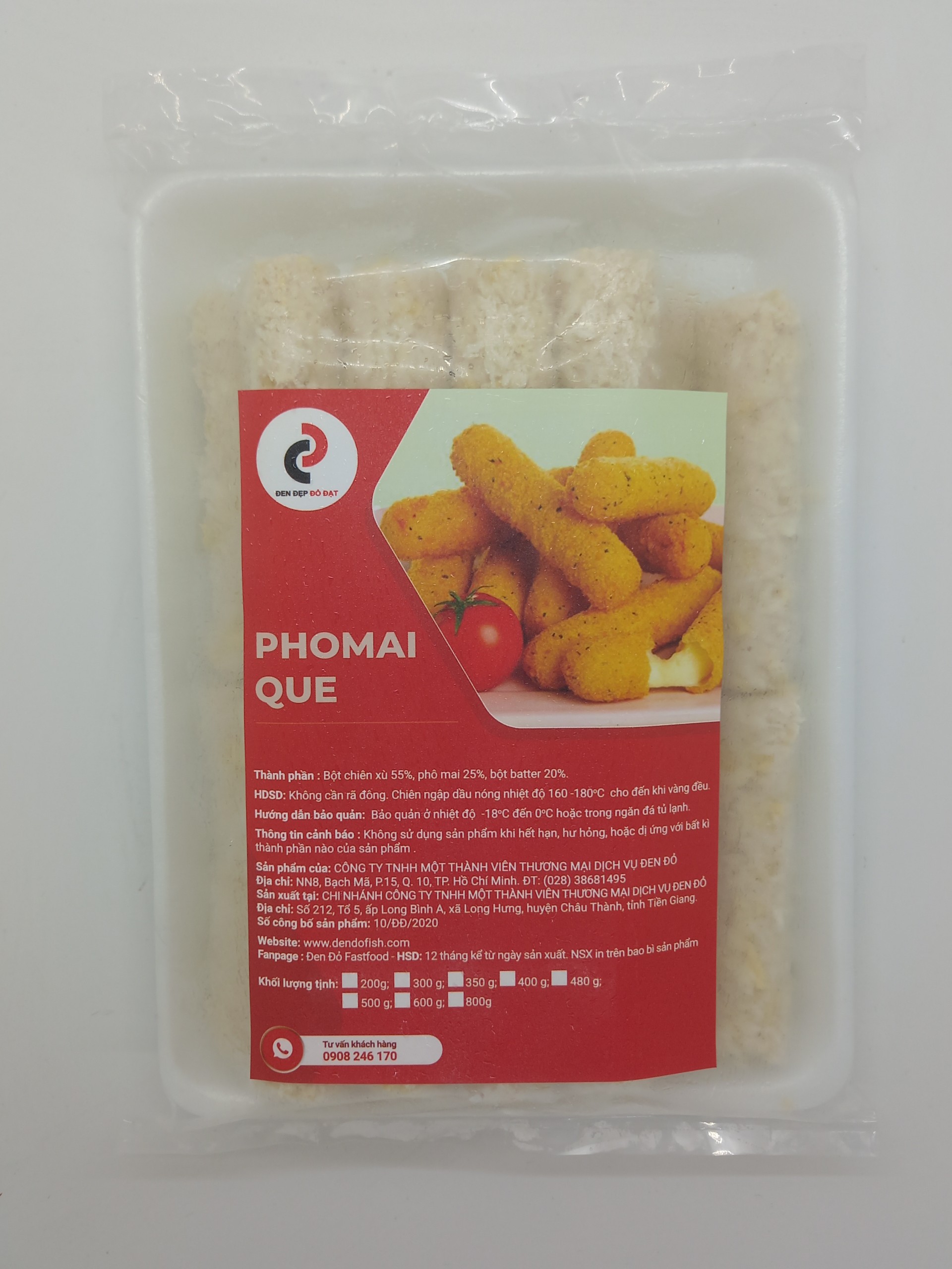 PHÔ MAI QUE 20 cái - 800g