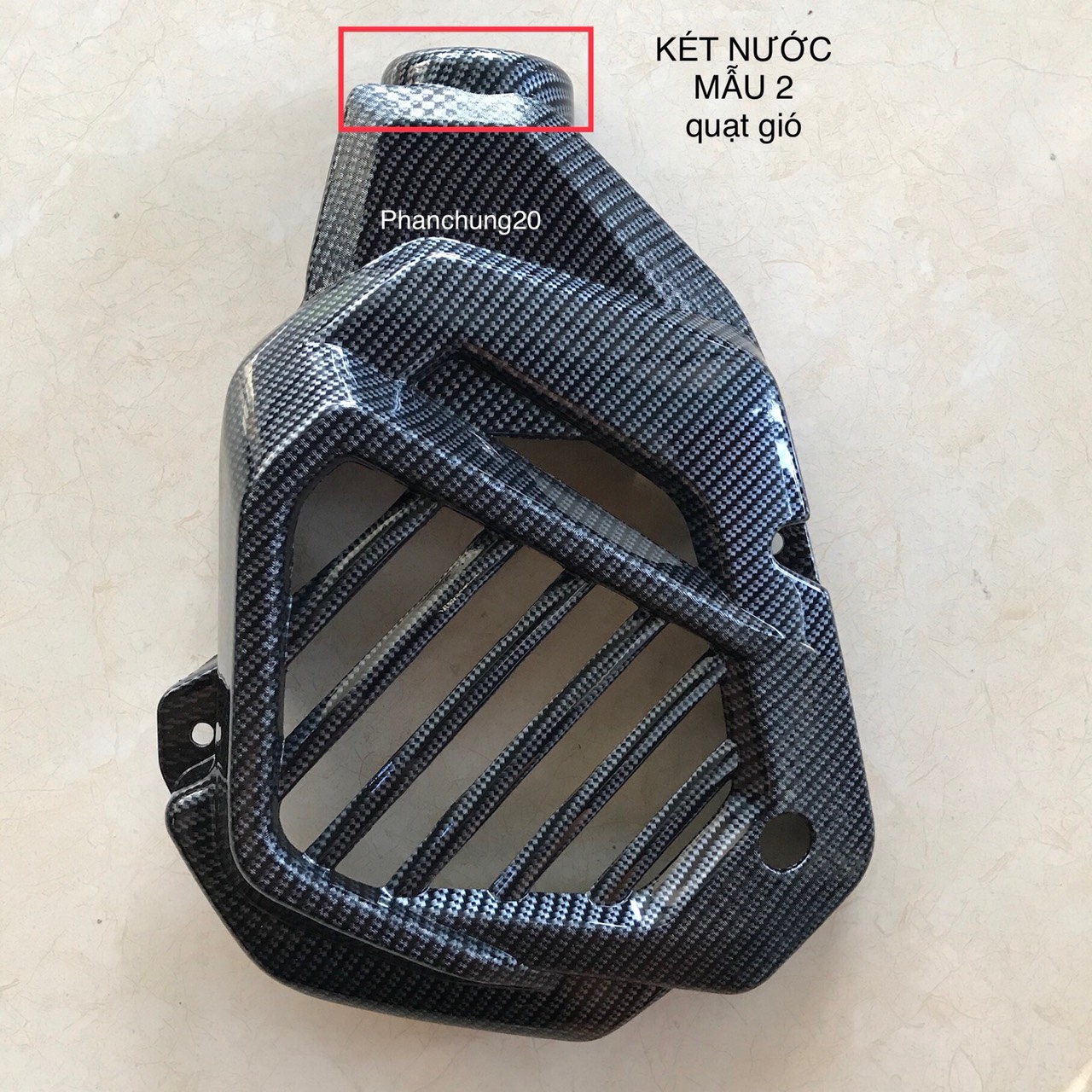 ỐP KÉT NƯỚC DÙNG CHO ĐỜI AB 2013 2014 2015 CACBON
