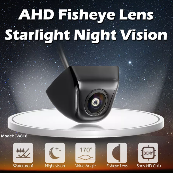 Camera lùi AHD 1080P độ nét cao dùng cho màn hình ô tô đánh lái theo vô lăng