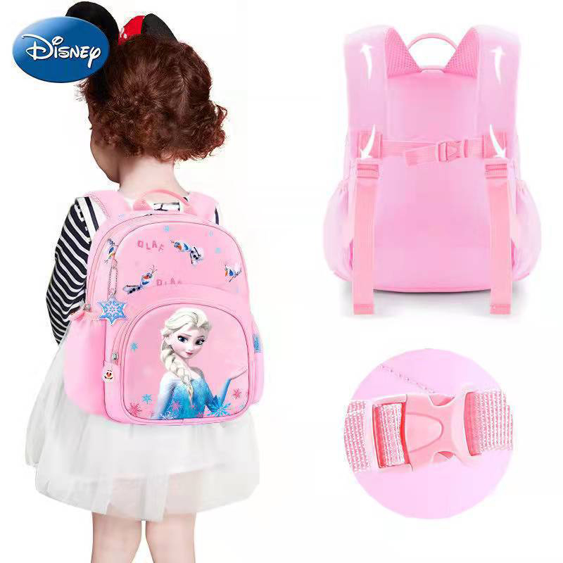 Ba lô trẻ em mẫu giáo Frozen công chúa Elsa hoạt hình bé gái 3-6 tuổi - BEE GEE HS1289