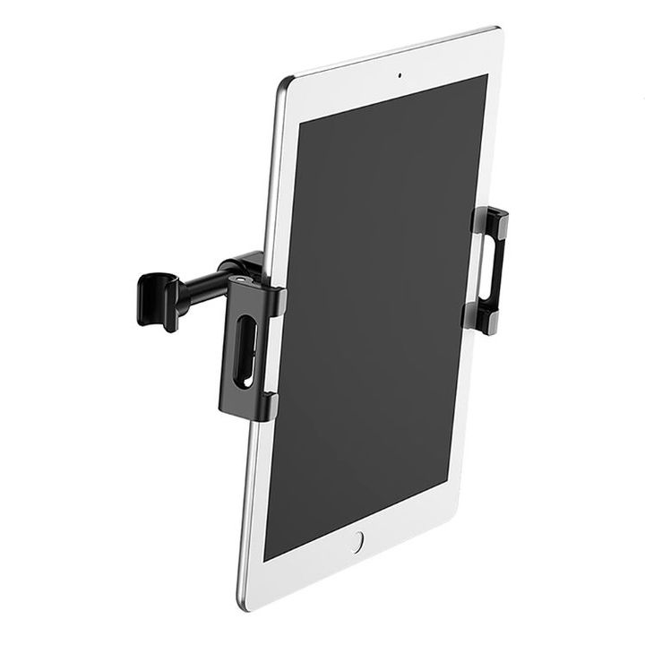 Giá đỡ kẹp điện thoại, ipad, máy tính bảng Baseus cài sau ghế ô tô SUHZ-01 - Hàng nhập khẩu