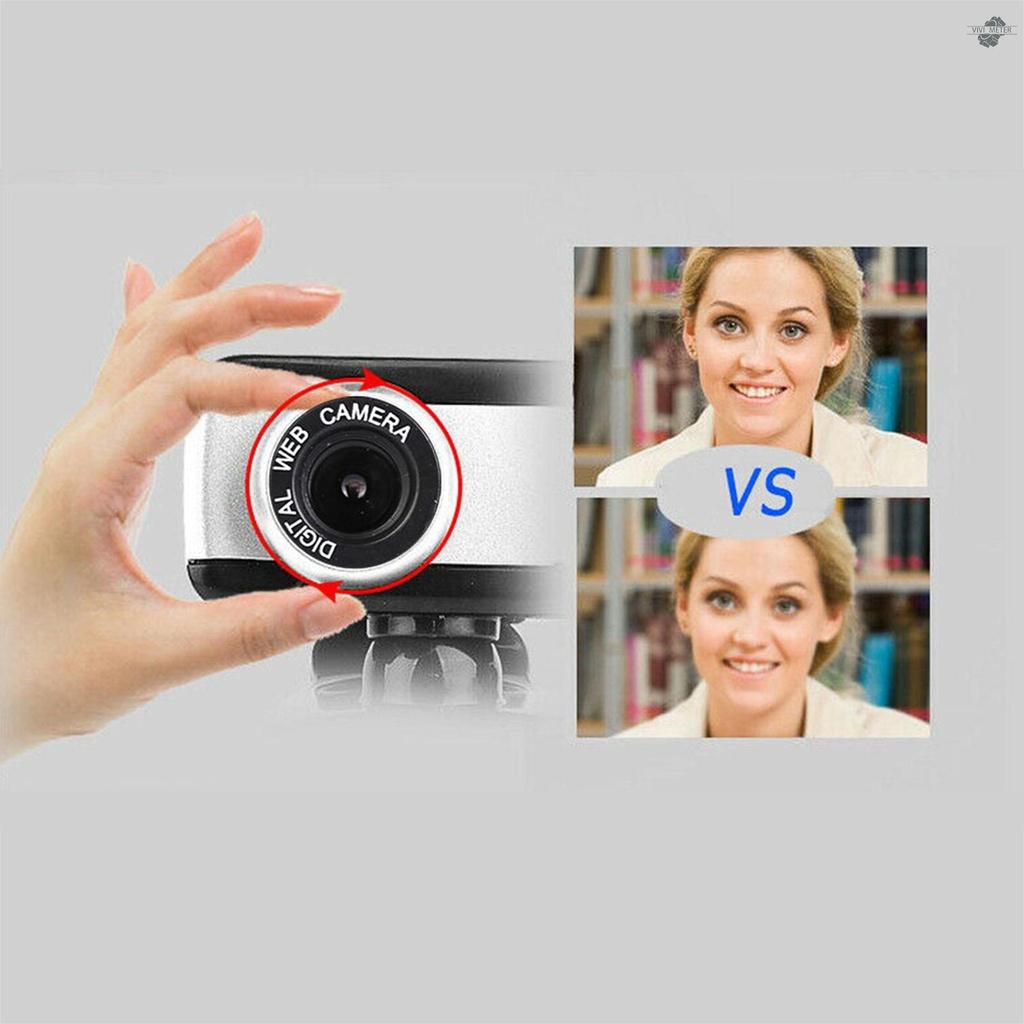 Webcam Usb 2.0 480p Kèm Micro Cho Máy Tính Để Bàn