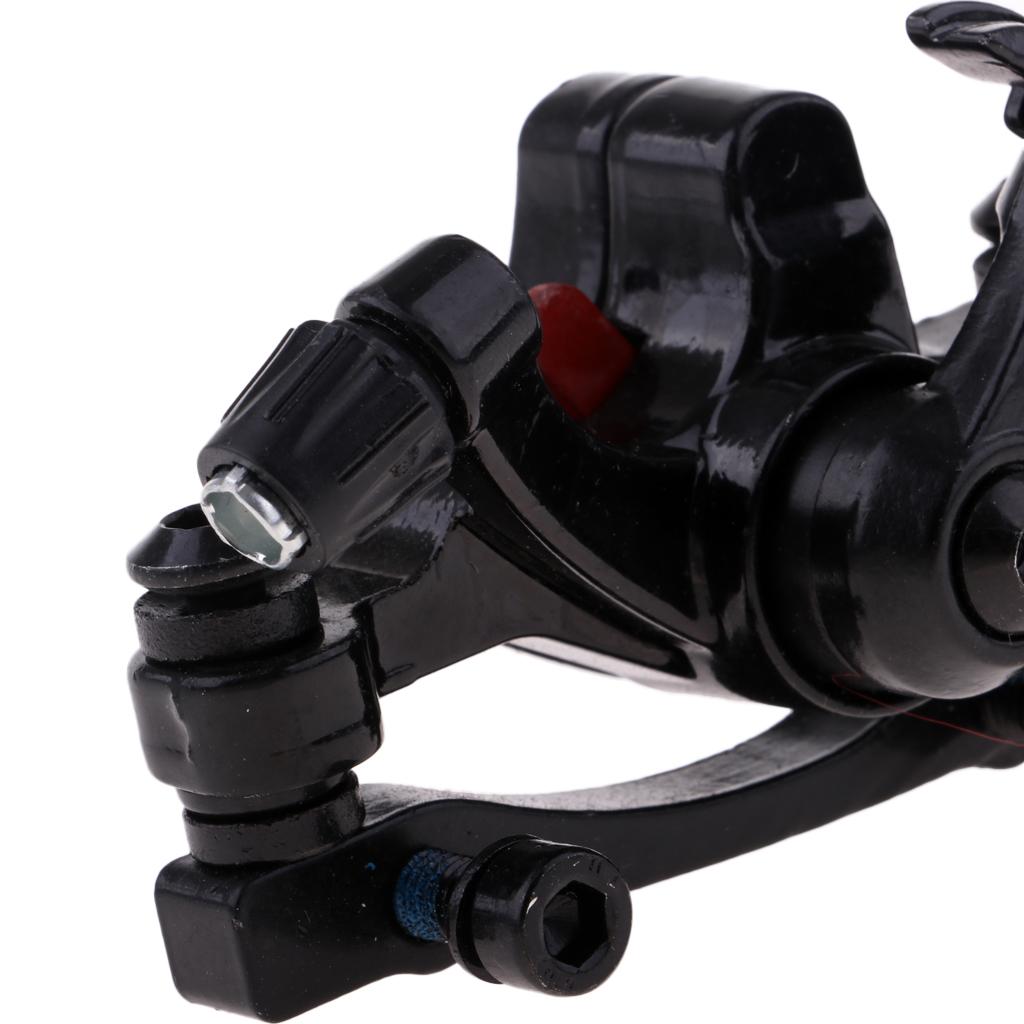 Durable Black Aluminum Alloy Bike Front Disc Brake Caliper For MTB