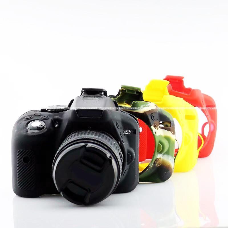 Vỏ bọc silicon mềm mại bảo vệ bền bỉ dành cho máy ảnh Nikon D5300