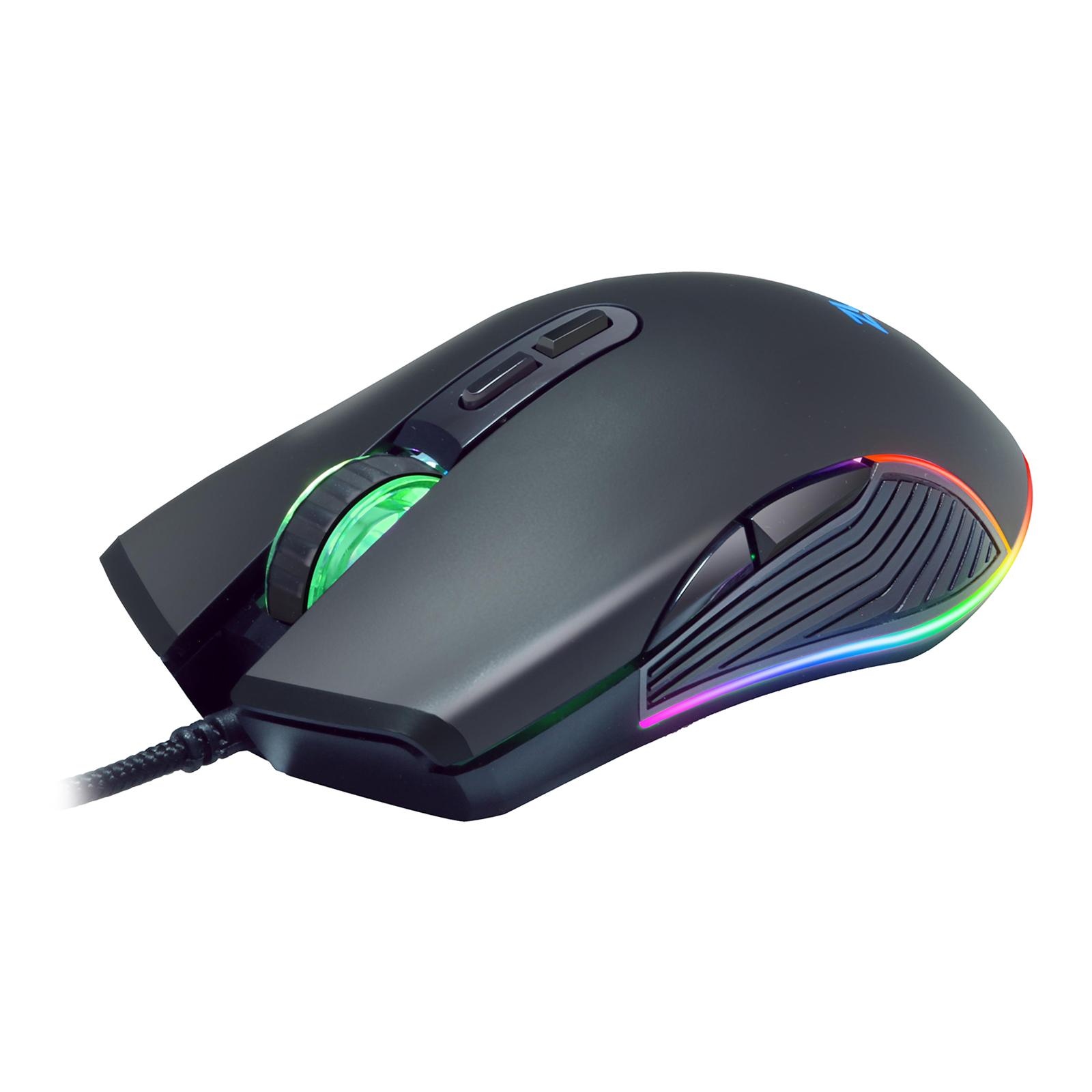 Computer Wired Gaming Mouse 3600 DPI Optical Mice RGB Backlit Pro Gamer