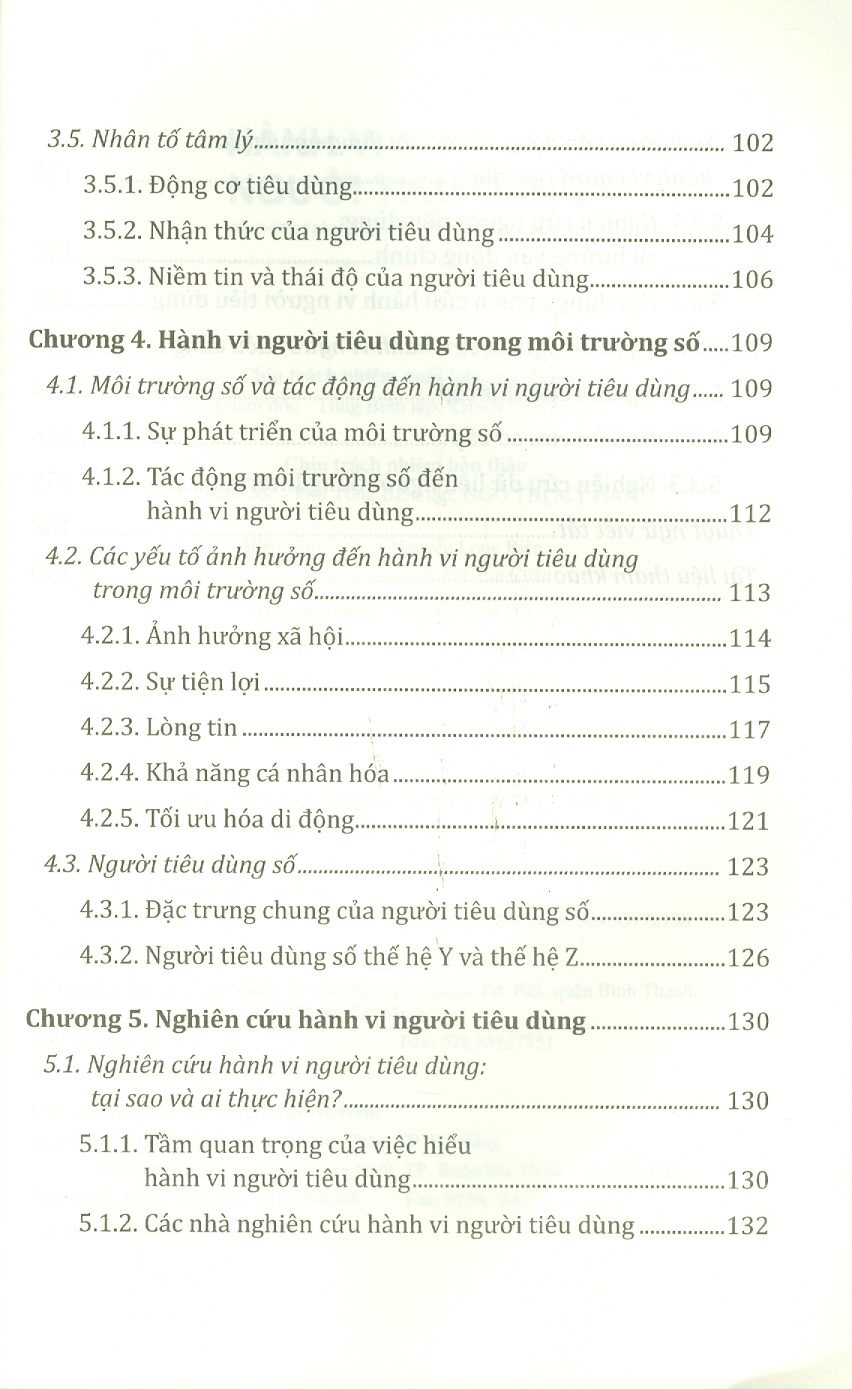 Hành Vi Người Tiêu Dùng