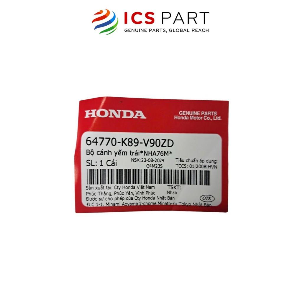 Bộ Cánh Yếm Trái HONDA Wave 110 2024 Nha76M (64770K89V90ZD)