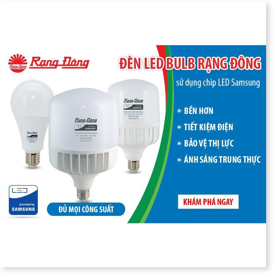 Đèn LED BULB TRỤ 10W Rạng Đông