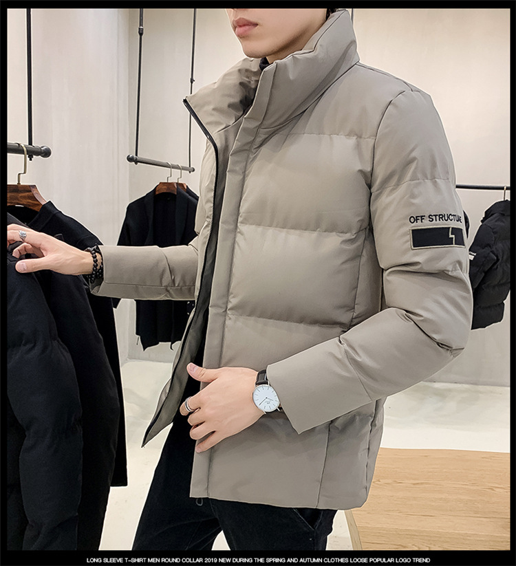 Áo khoác nam AP51, áo khoác phao nam Casual phong cách Streetwear Hàn Quốc, Lịch sự Đơn giản, cá tính