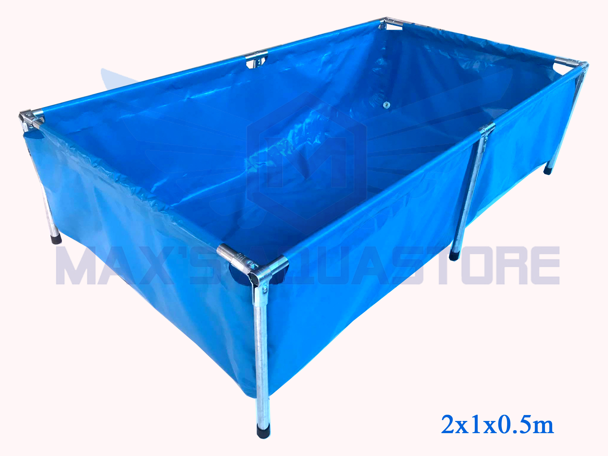 BỂ BƠI LẮP GHÉP KHUNG KIM LOẠI 1 TẦNG MAXAQUASTORE ***GIA CÔNG SIZE THEO YÊU CẦU***