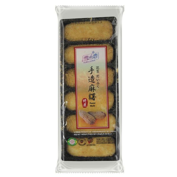 Bánh Mochi Yuki &amp; Love Nhân Đậu Phộng Peanut Mochi (180g)