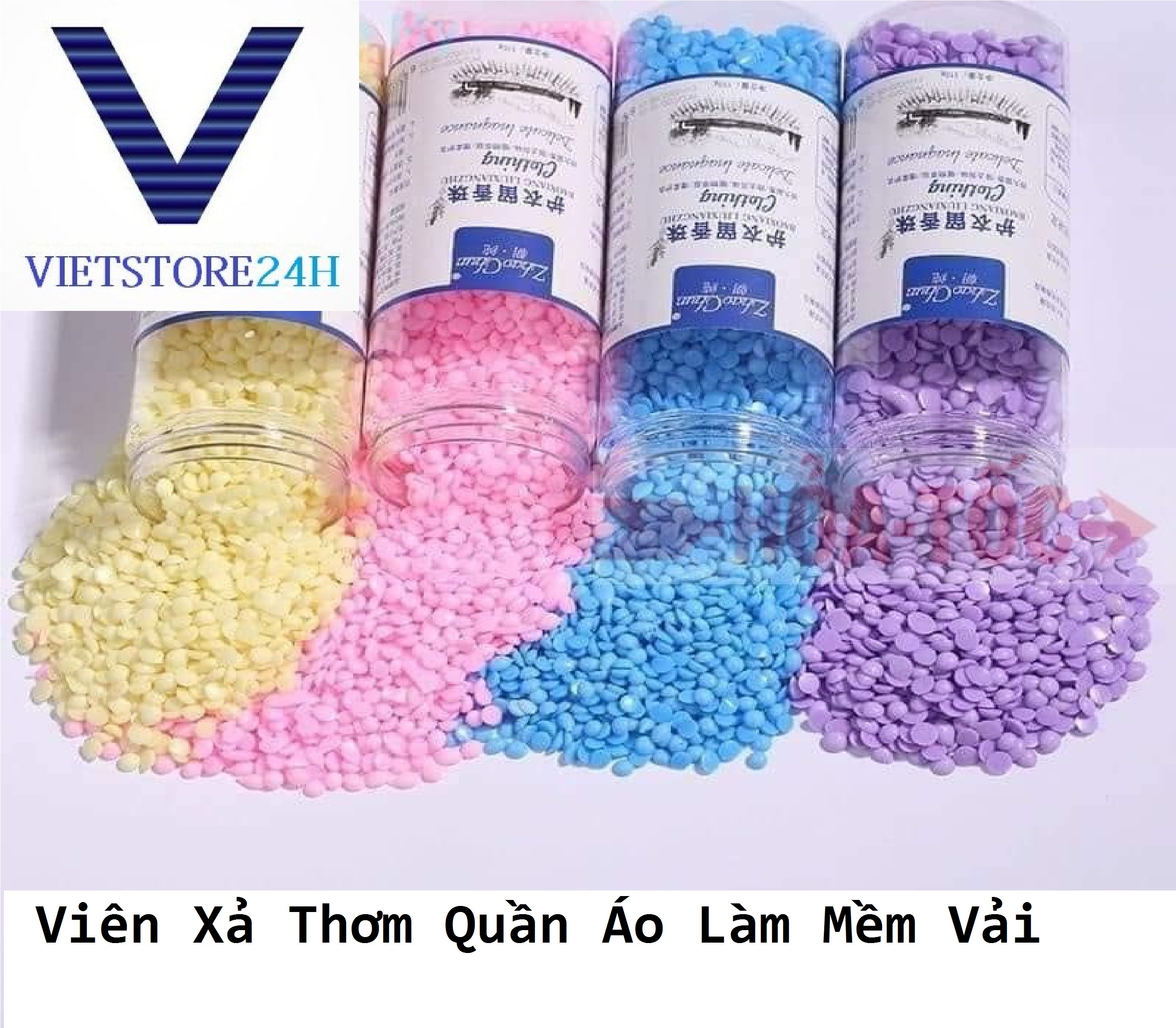 Viên Xả Thơm Quần Áo Làm Mềm Vải VT - Giao Ngẫu Nhiên