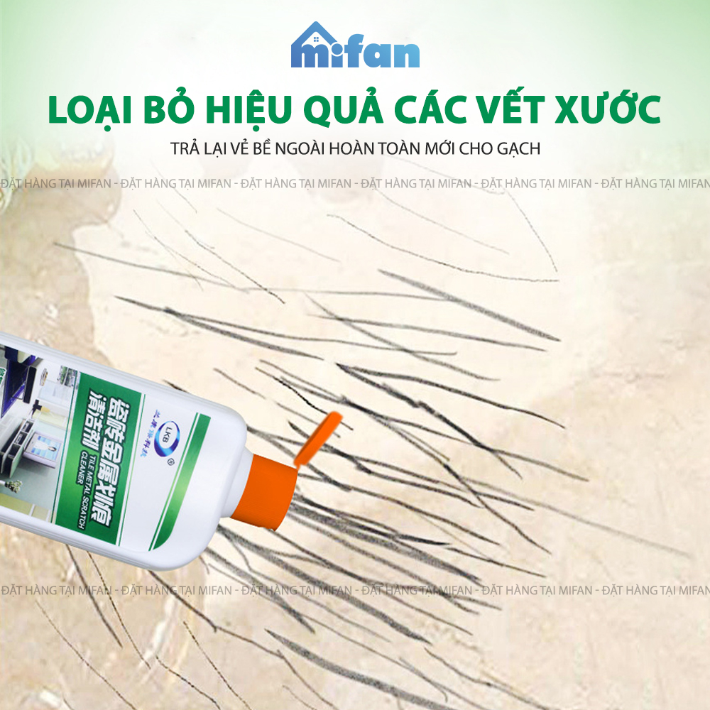 Dung Dịch Làm Sạch Vết Xước Sàn Gạch LKB 260ml - Hàng Chính Hãng