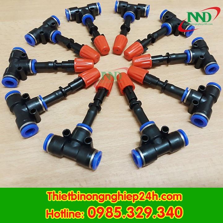 Combo 10 béc phun sương đơn cam| béc đơn hướng tưới lan
