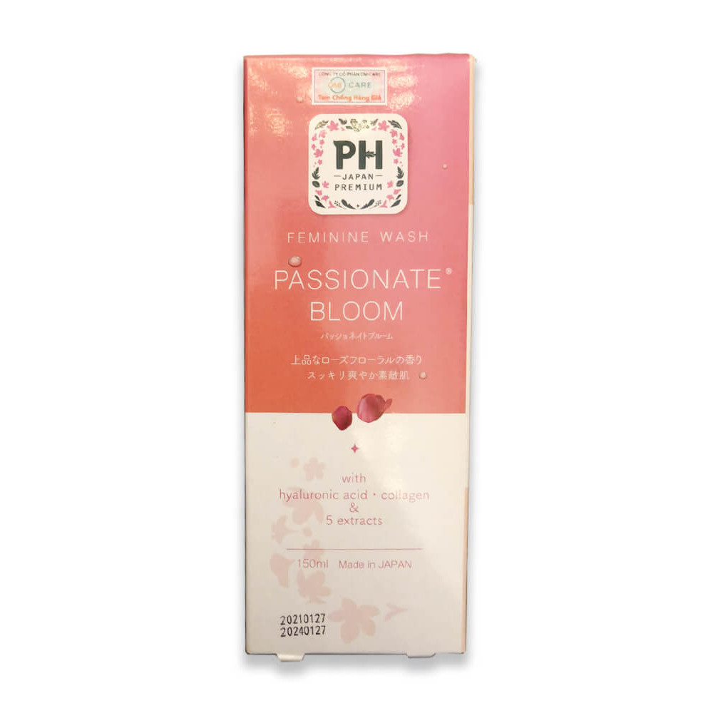 DUNG DỊCH VỆ SINH PHỤ NỮ PH JAPAN PREMIUM - Hương hoa hồng.