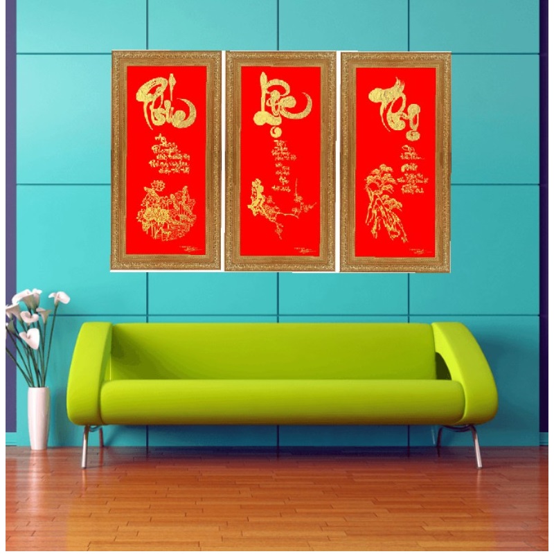 Tranh Trang Trí Tường Phúc Lộc Thọ