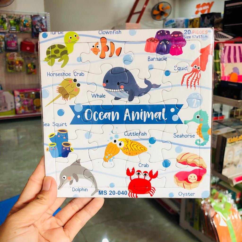 Tranh xếp hình 20 miếng