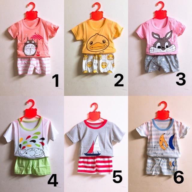 Bộ cotton cho bé trai/ bé gái