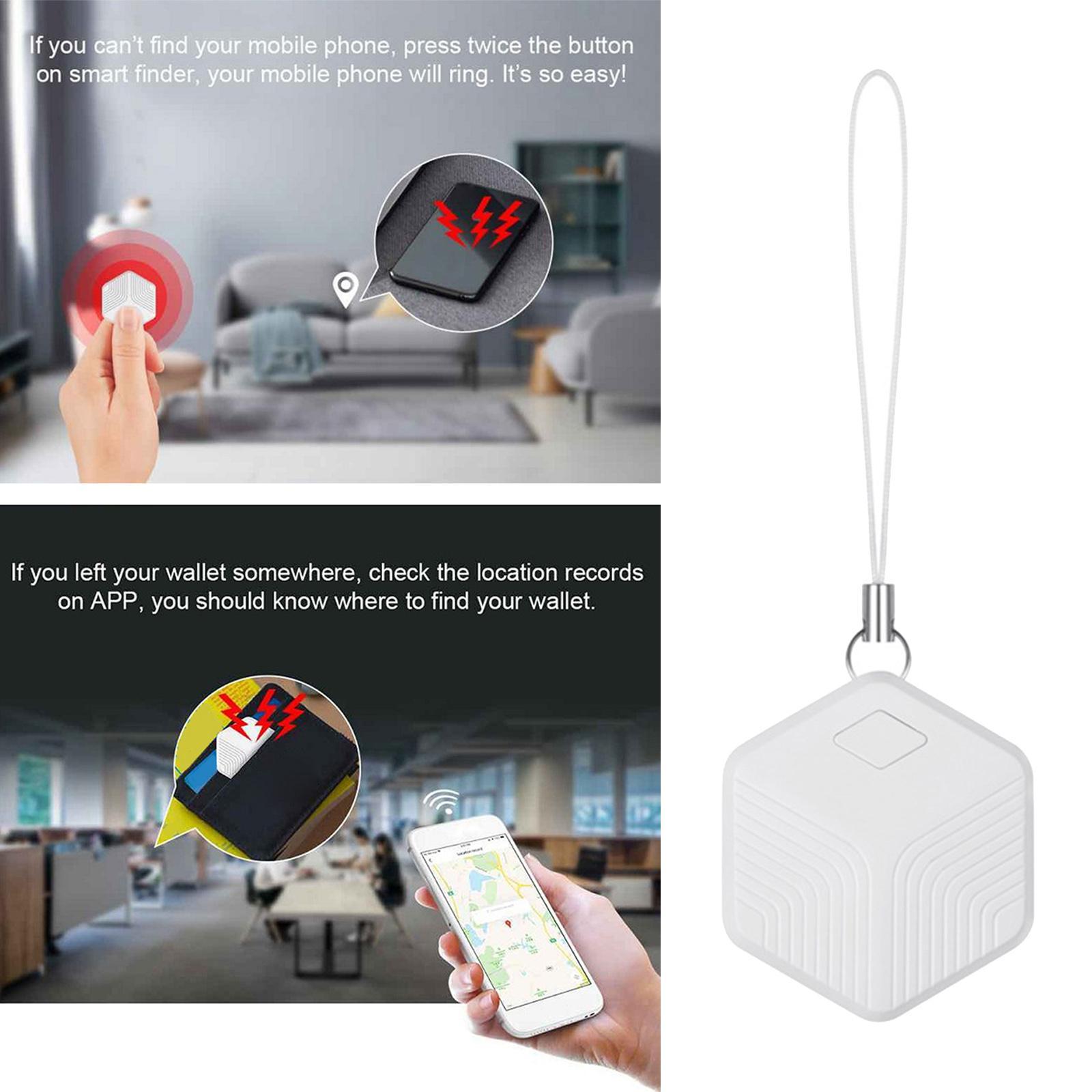 Anti-Lost Bluetooth Key Alarm for Tuya White