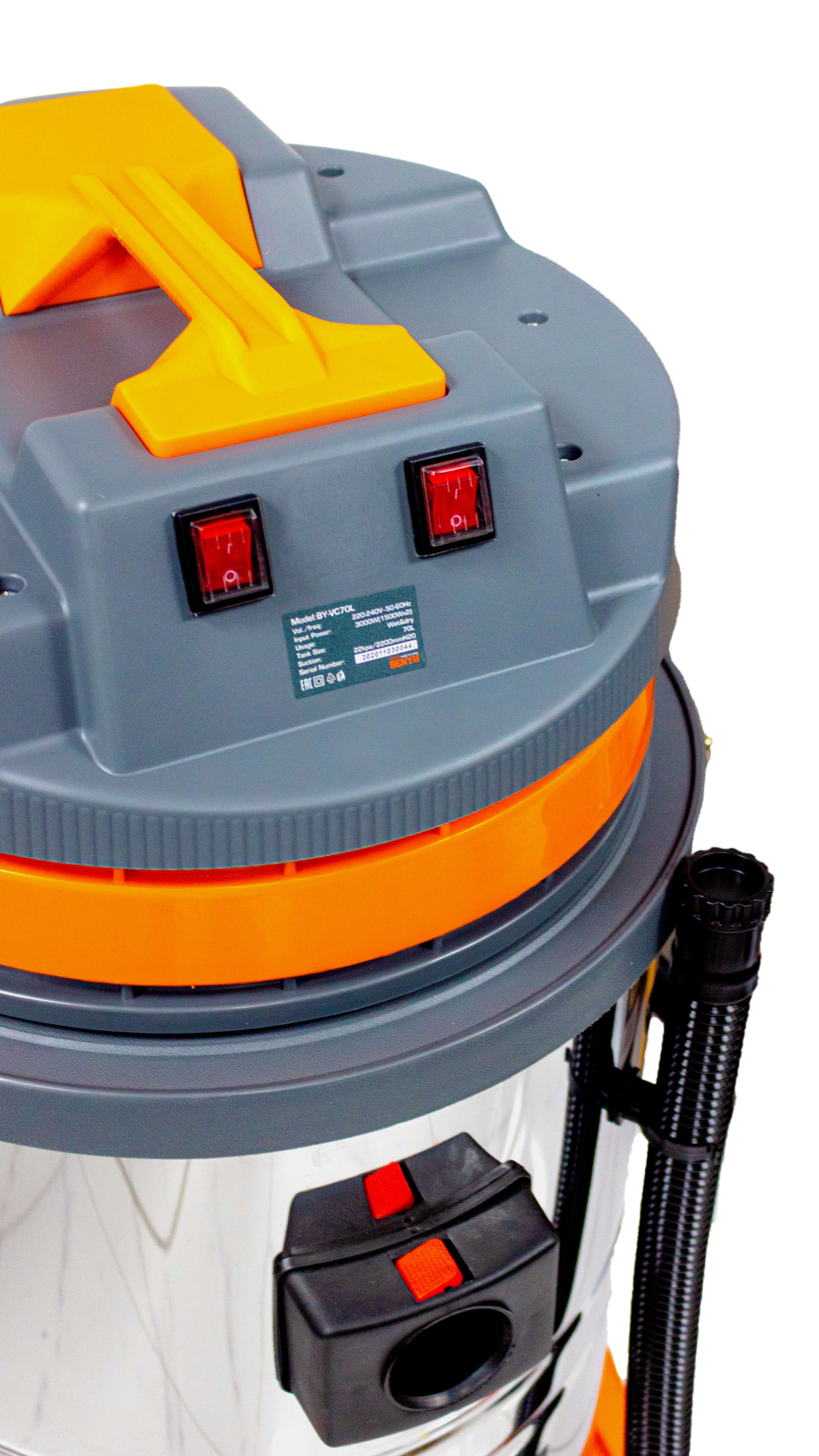 Máy Hút Bụi Công Nghiệp Hút Khô Và Ướt BENYU BY-VC70L - Hàng Chính Hãng