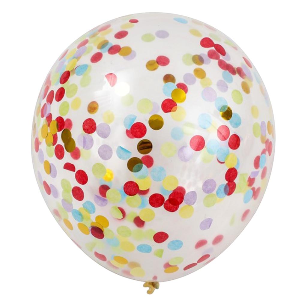 14x Confetti Bóng Bộ Mừng Kỷ Niệm Màng Nhôm Ballon Trang Trí Tiệc