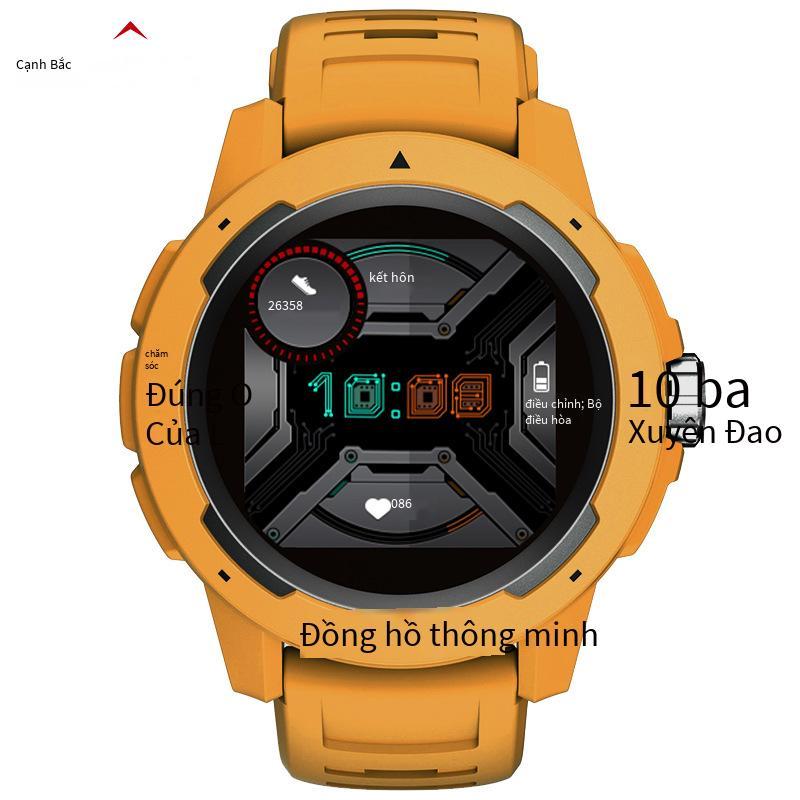 Khuyến mãi C Thể thao Đồng hồ thông minh đầy đủ màu sắc Màn hình cảm ứng Máy đếm bước Nhịp tim Âm nhạc Bluetooth Nhắc nhở nhiều Chế độ thể thao Đồng hồ nam