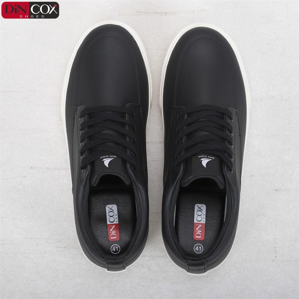 Giày Sneaker Da Nam DINCOX D06 Thể Thao, Năng Động Black