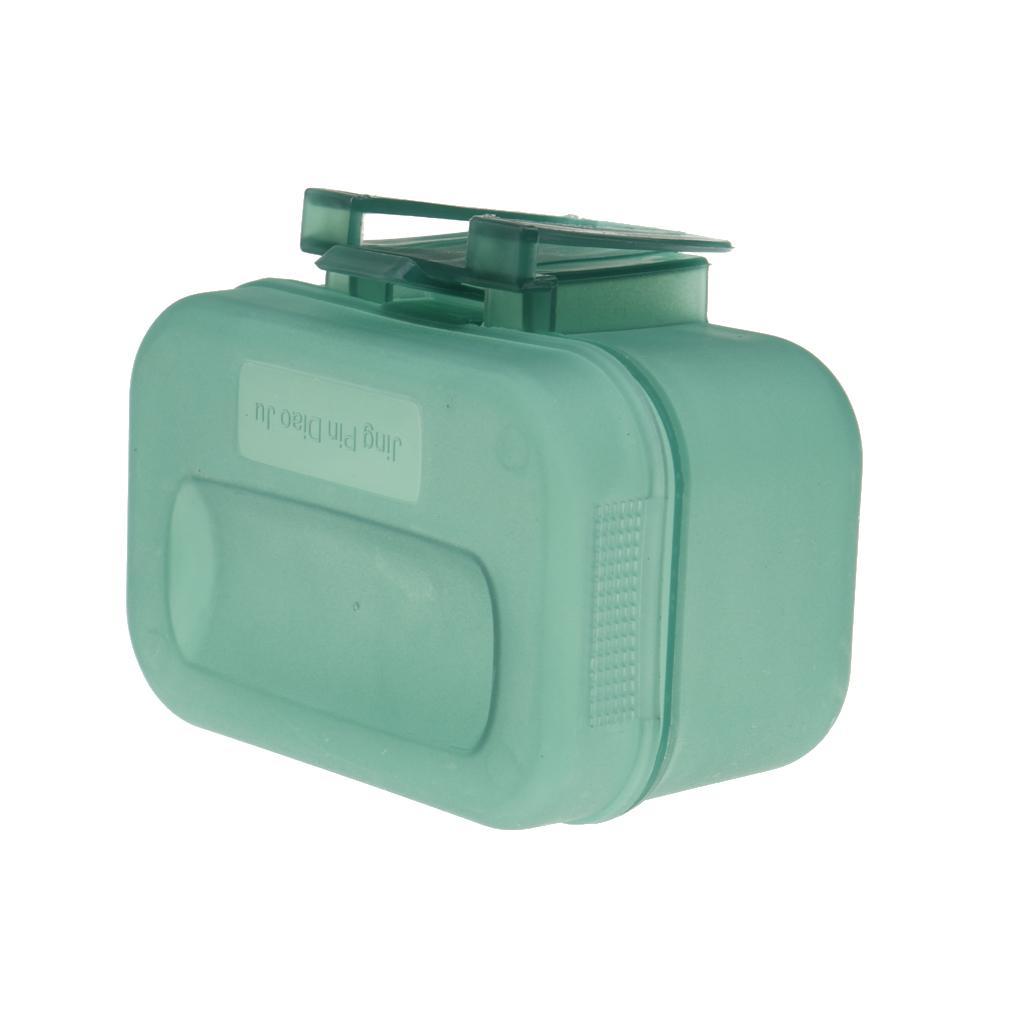 Earthworms Live Baits Clip-on Storage Case Container Fishing Tackle Box