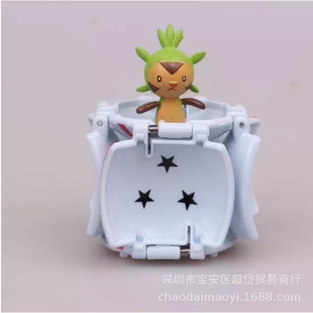 Mô Hình Quả Cầu Pokemon, Tự Động Ném Thú Pikachu - Sáng Tạo Cho Bé