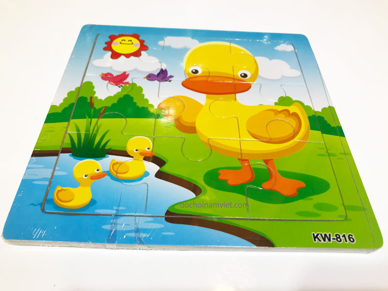 Tranh ghép 9 mảnh chủ đề động vật 1