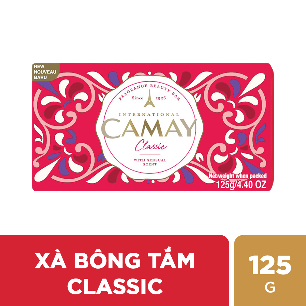 Xà bông tắm hương nước hoa Camay Classic 125g