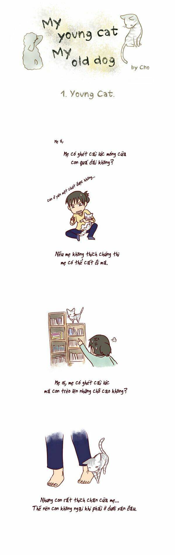mèo con và chú chó già của tôi chapter 1 2