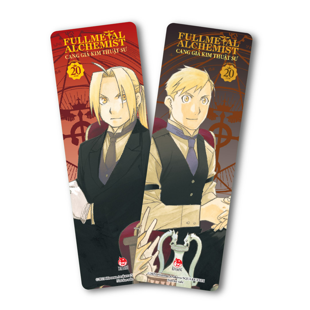 Sách Fullmetal Alchemist - Cang Giả Kim Thuật Sư - Hợp Tuyển Kỉ Niệm 20 Năm [Tặng Kèm 02 Bookmark Nhựa Trong]