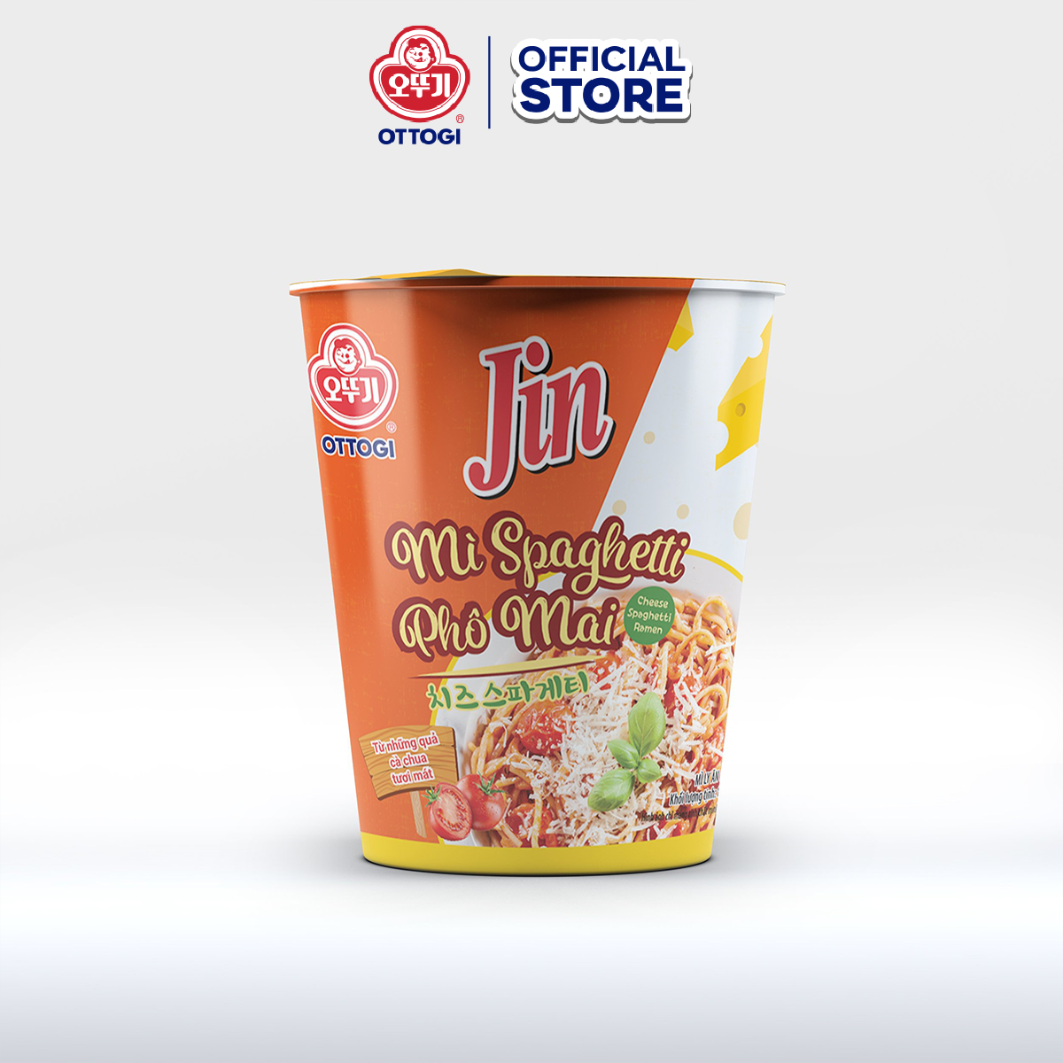 Combo 6 Ly Mì  Spaghetti Vị Phô Mai Ottogi 85g