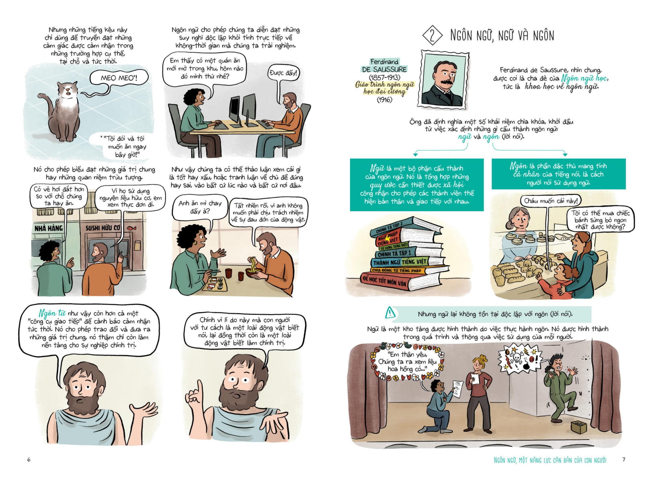 Sách - Triết Học Phổ Thông Bằng Tranh - Ngôn Ngữ