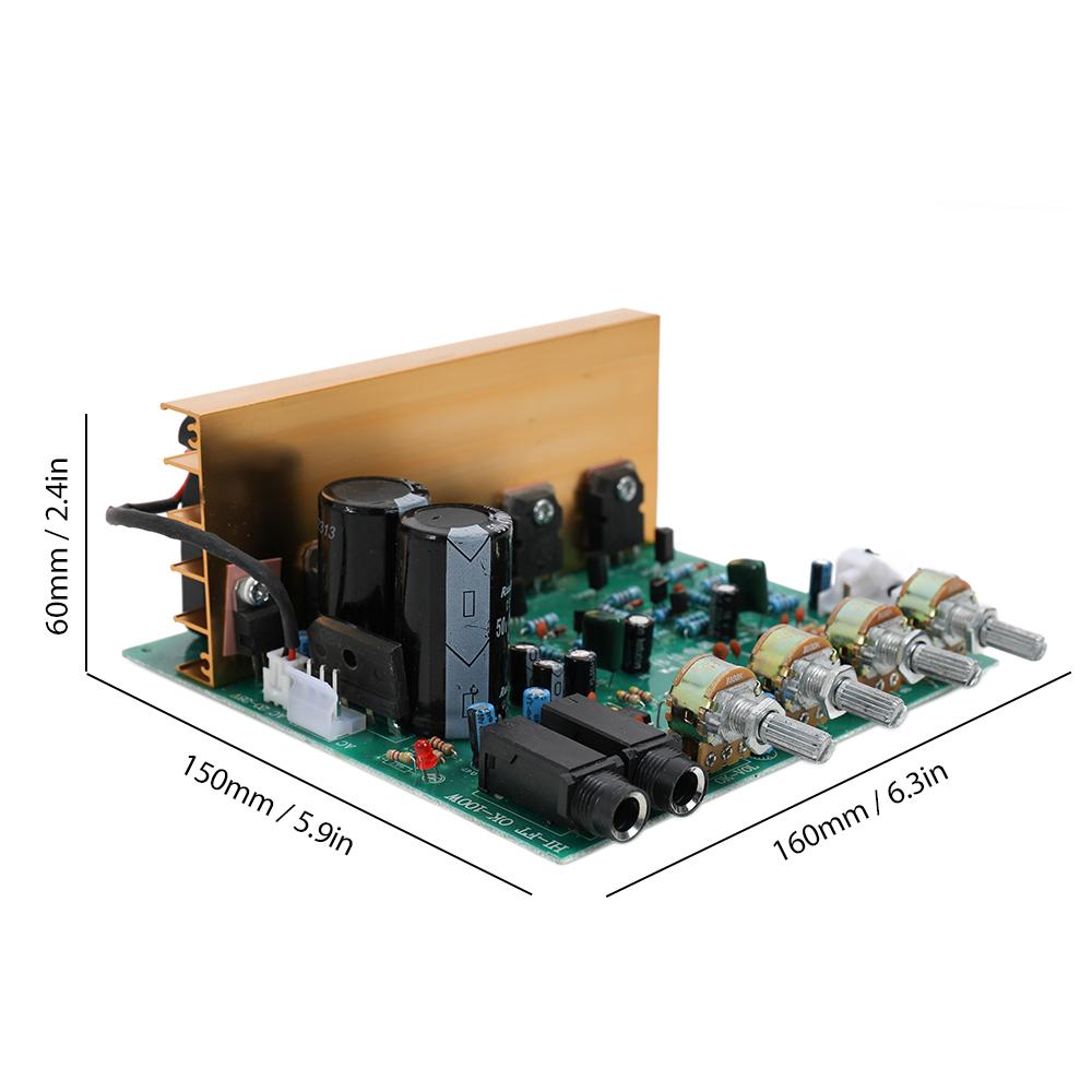 DX-2.1 Large Power Audio Amplifier Board Channel High Power Subwoofer Dual Home Theater AC18V-24V DIY Supplies