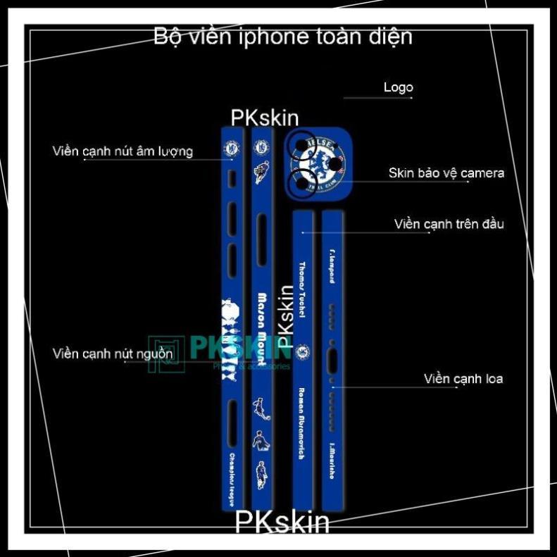 Miếng dán skin viền in hình cho iPhone 13, 13 pro, 13 pro max, 13 mini theo yêu cầu