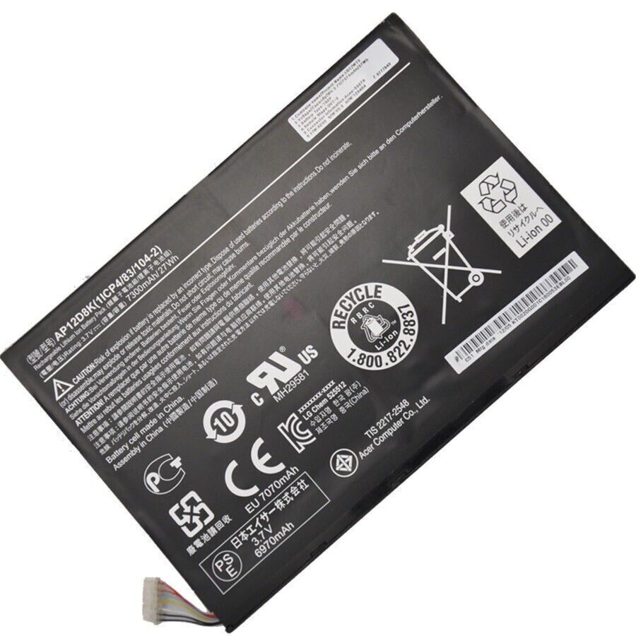 Pin dành cho Acer Iconia Tab A3-A10 P3-171 W510 W510P AP12D8K