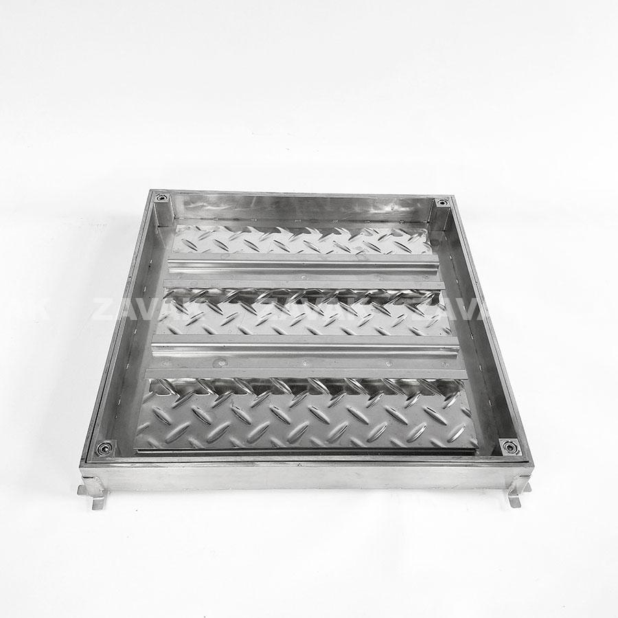 Nắp bể ngầm Zavak Inox 304. MHO 600x600
