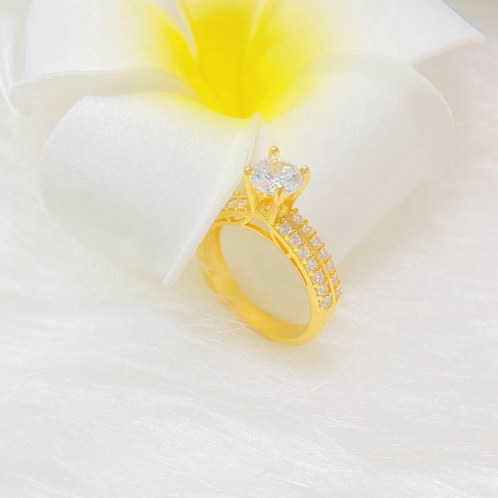 Nhẫn nữ ANTA Jewelry ATJ3000 đính đá xinh xắn sành điệu