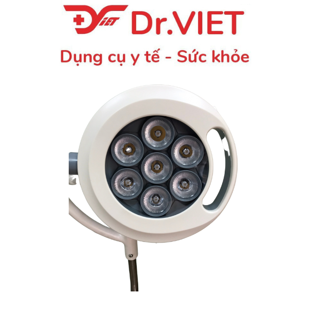 Đèn mổ di động 7 bóng nhỏ - KL07.L.I