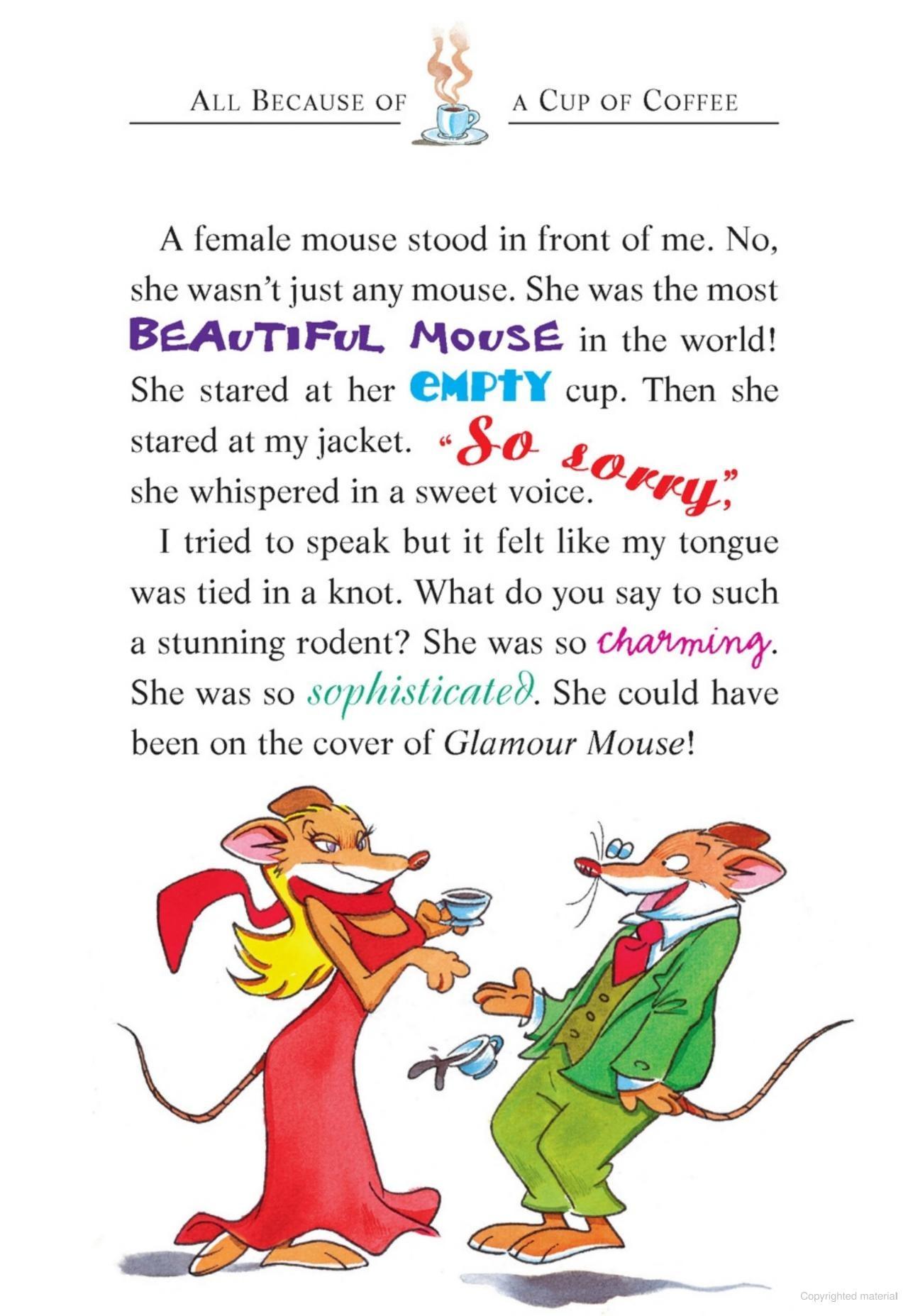 Sách ngoại văn: Geronimo Stilton - Book 10 - All Because Of A Cup Of Coffee