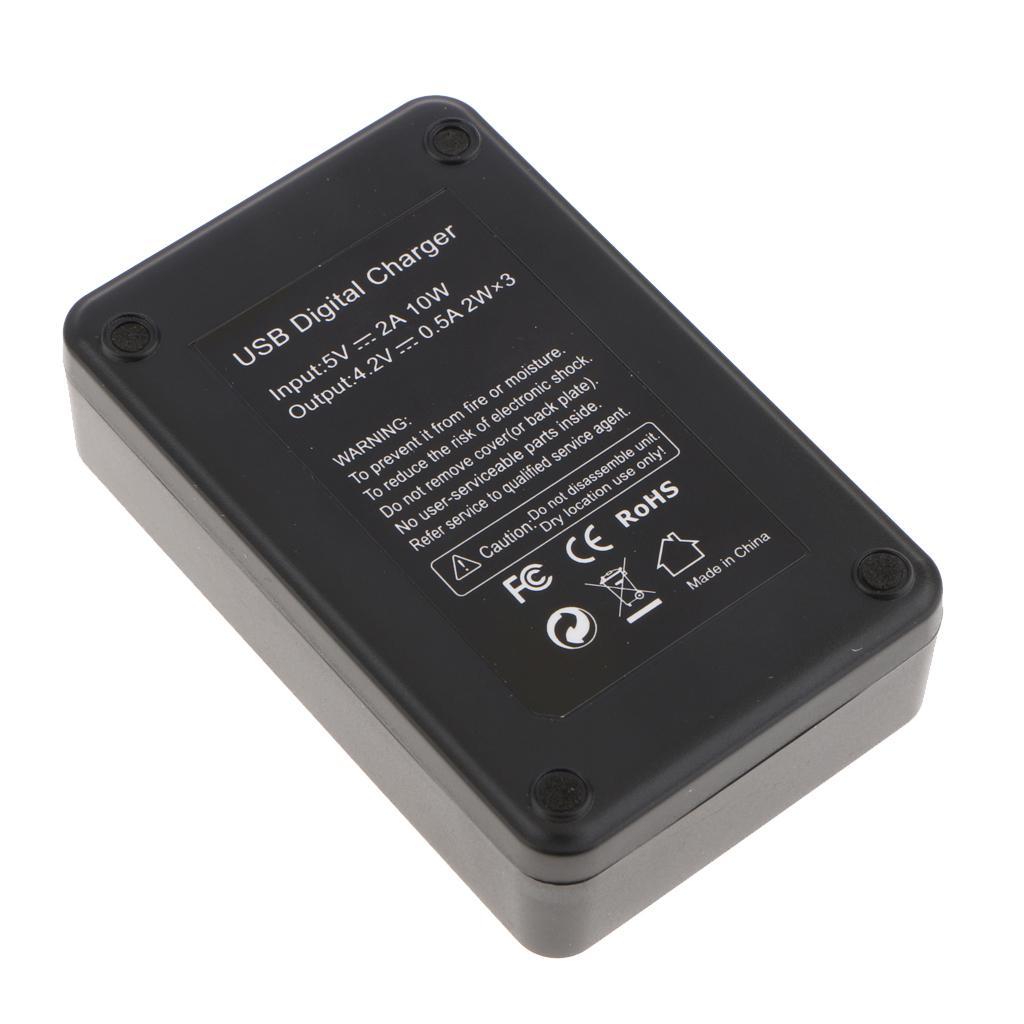 Triple USB Charger Cradle NP- Battery for  DSC-RX100/HX300/,
