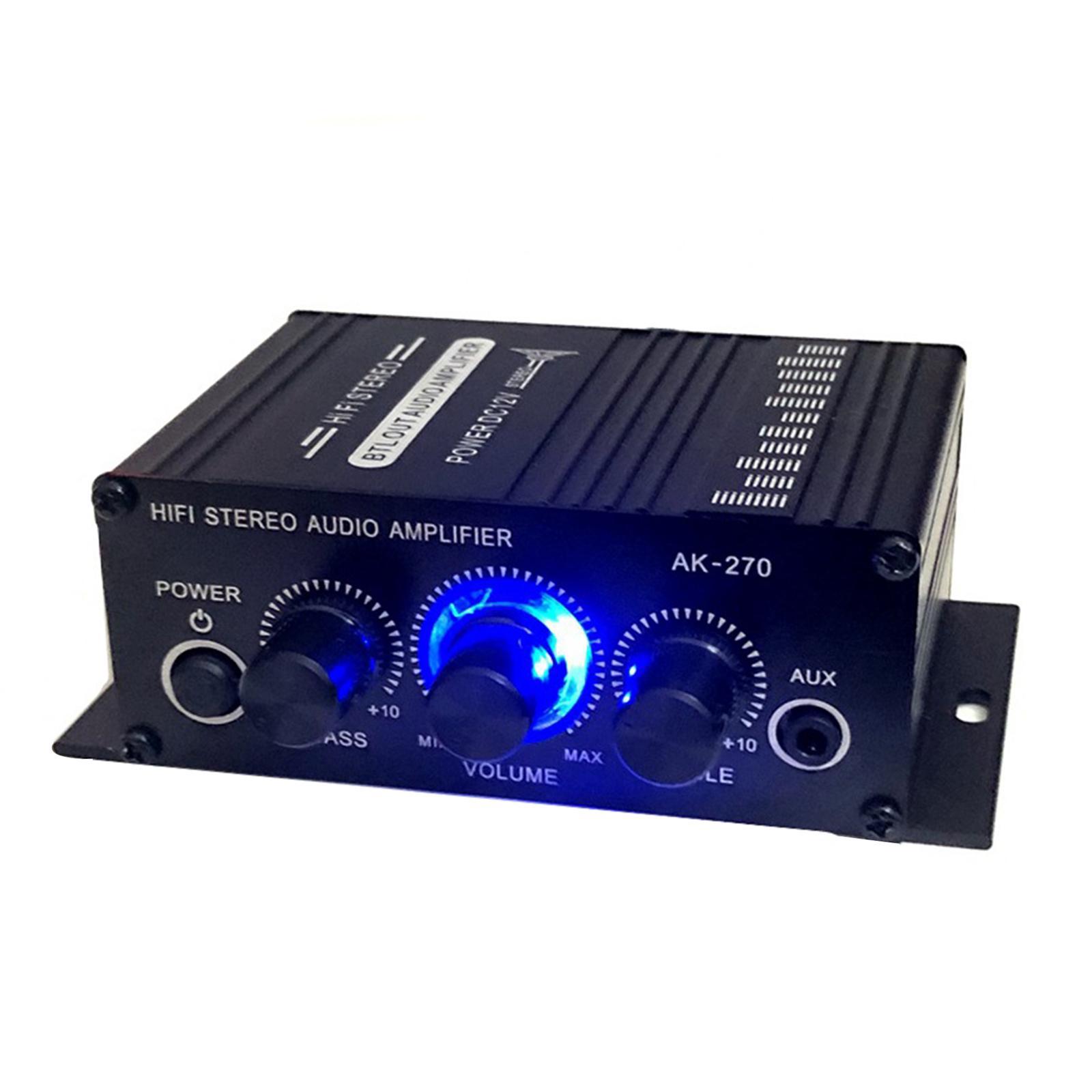 Surround Sound Mini  Sound  Amp Speaker  12V FM USB
