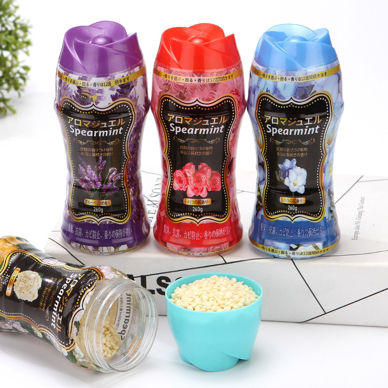 Hạt xả thơm làm mềm quần áo Spearmint Nhật Bản 260g lưu giữ hương thơm, làm mềm vải