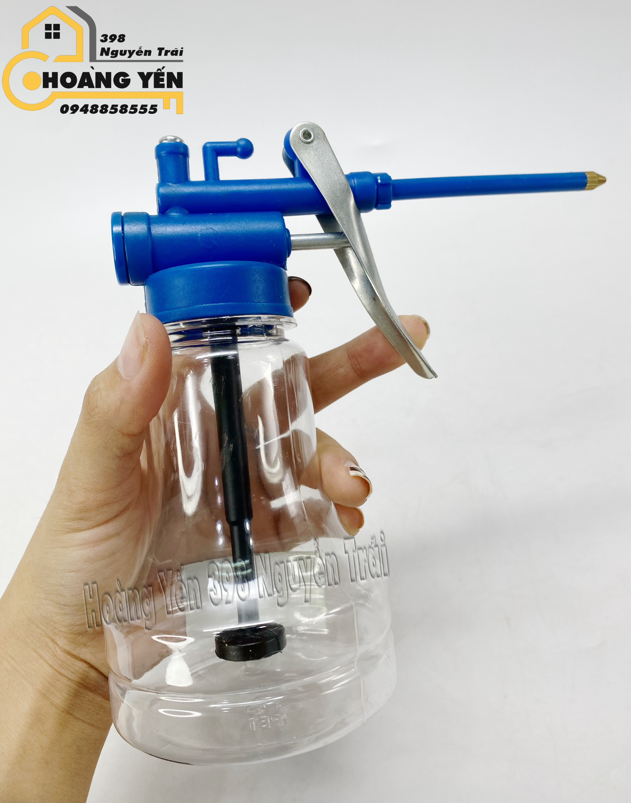 Bình xịt dầu bằng nhựa trong suốt DANMI 350cc D330511 Bình xịt dầu trong suốt bình xịt nhớt trong suốt