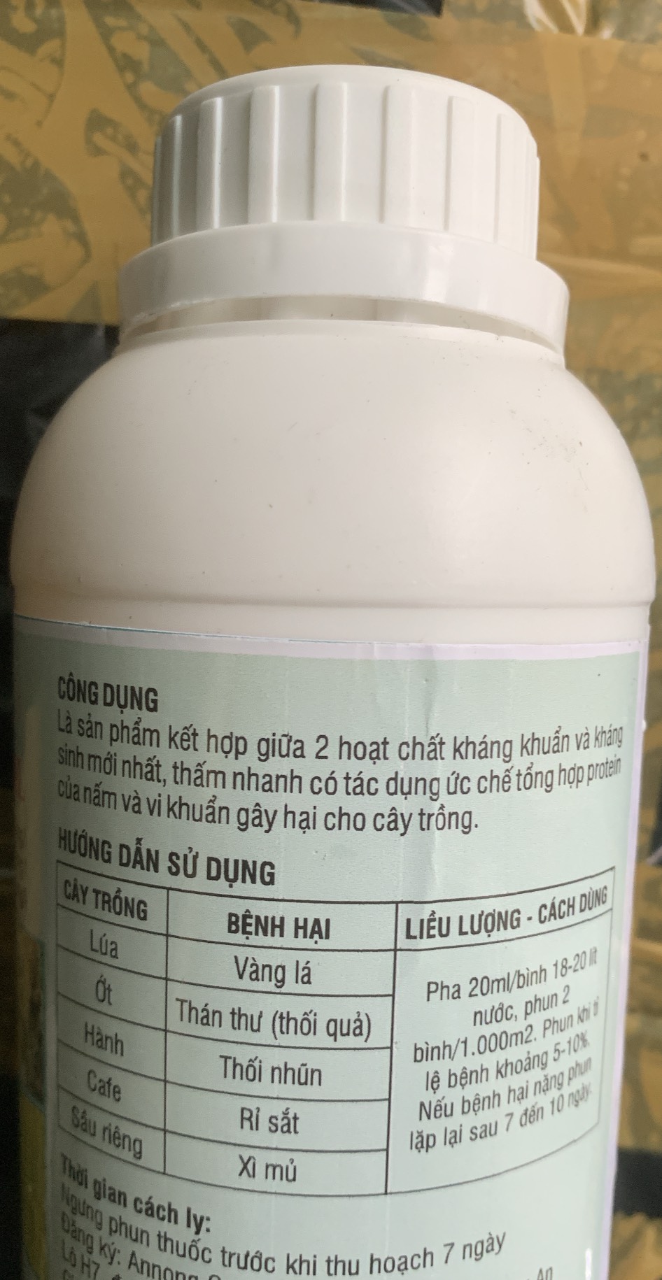 Chuyên trừ xì mủ Sầu Riêng LoveRide lọ 500ml
