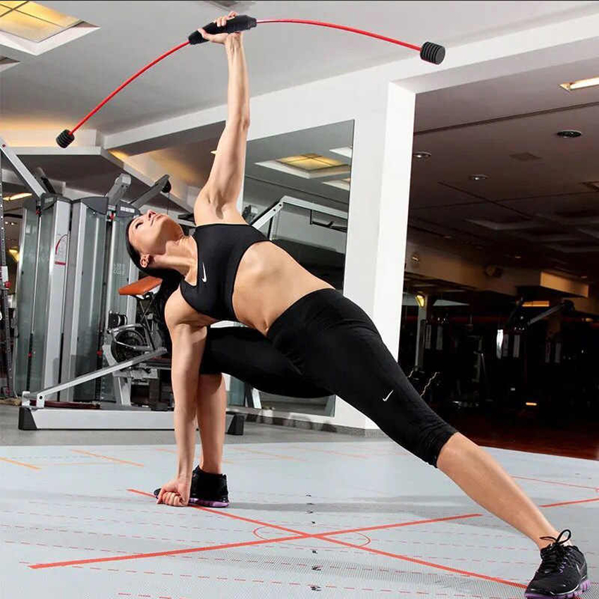 Thanh Tập Gym PH Green, Dụng Cụ Thể Dục Đàn Hồi Tập Gym, Chất Liệu Nhựa TPR,Tập Cơ,