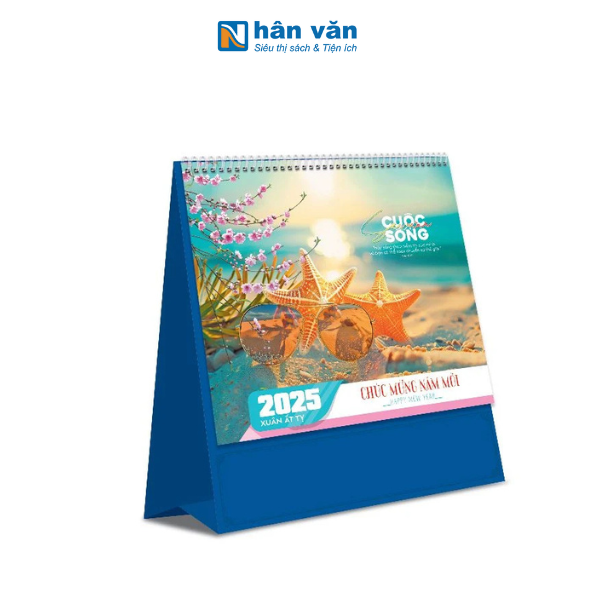 Lịch Để Bàn 2025 - Sắc Màu Cuộc Sống - HN67